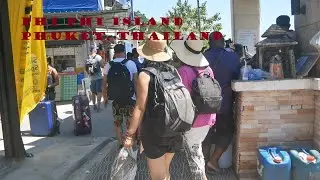 Phi Phi  Island walking street in Phuket, Thailand |
