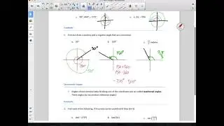 3. NonTriangle Trig