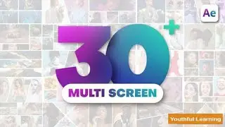 Multi Screen Pack Free Download After Effects Template