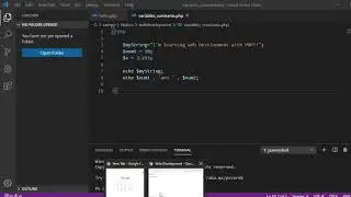 PHP Variables & constants