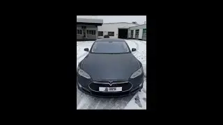 TESLA MODEL S85 куплена и доставлена для клиента Апачи!