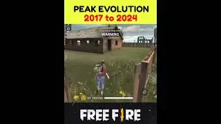 Evolution of peak in free fire | 2017 to 2024