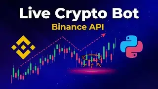 How To Build a Simple Cryptocurrency Live Trading Bot with Python using the Binance API Easily