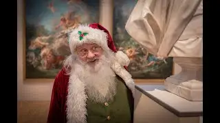 Santa at the Kimbell