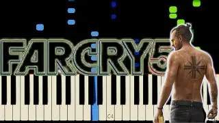 FAR CRY 5 OST - NOW HE'S OUR FATHER [Piano Tutorial by Anny_piano] (Synthesia) + sheets and midi