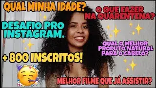 #ZAMIGARESPONDE 2020 ! AGRADECIMENTOS | 800 INSCRITOS! 💖✨