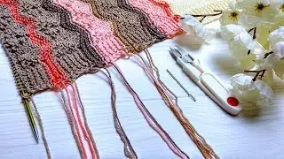 HOW TO HIDE THE END OF A THREAD OF A KNITTING / KNITTED CARDIGAN WITH SPOKES