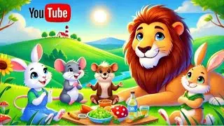 Amazing Animal Friendship Stories: Lion, Fox, Rabbit, and Mouse Adventure!(Tech Tomorrow)