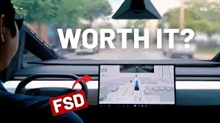 Cybertruck FSD Takes On Downtown Traffic | Full Self Driving 12.5.5 Update