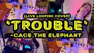 Cage The Elephant - Trouble (Looping Acoustic Cover) Brent Brown