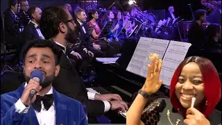 Gabriel Henrique - I look to You. LARGEST ORCHESTRA to sing with