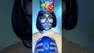 Sadness🥶 #makeup #makeupsfx #character #insideout2 #mychannel #makeupinspired #shorts #pachie2323