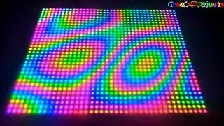 ESP32 WS2812B RGB Led Matrix8x32 x5 Plasma 32x40