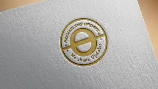 Paper Engraved 3D logo Mock up  Using Pixellab and PhotoPea / Pixellab Tutorial /PhotoShop Tutorial