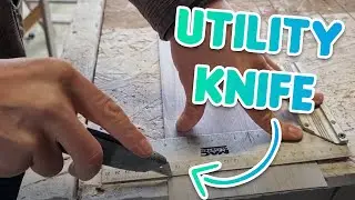 How To Cut Vinyl Flooring With A Utility Knife