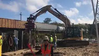 MKT Vibratory Sheet Pile Drivers