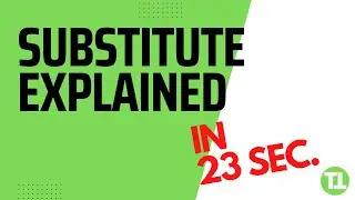 SUBSTITUTE Function Explained in 22 Seconds Google Sheets Excel 🤯  #shorts  #googlesheetstips #excel