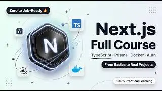 Next.js Complete Course in Hindi 🔥 App Router, Auth, Database Sab Kuch Ek Video Mein
