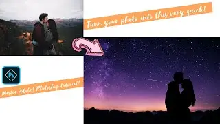 Turn your photo into this very quick! Photoshop tutorial!