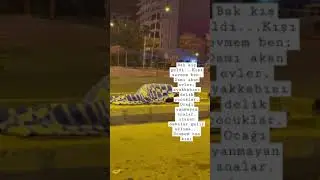 Bak kış geldi...Kışı sevmem