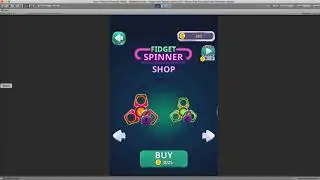 Fidget Hand Spinner Source code game unity - Free source code unity
