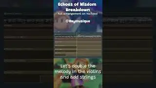 Echoes of Wisdom Main Theme Breakdown #zelda