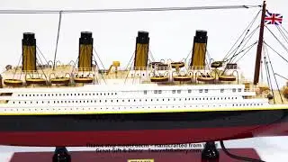 RMS Titanic Model cruise 80cm with lights