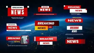 BEST 10 News Green Screen Titles | Breaking News Green Screen Titles (Part 11)