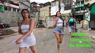 Life in Favela Complexo do Alemão - The Most Dangerous Favela In Rio de Janeiro - Brazil 🇧🇷