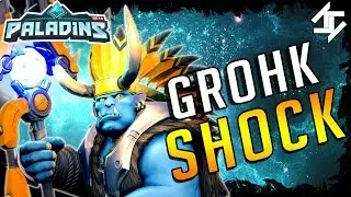 Paladins Grohk Shock Pulse Build Insane Fun