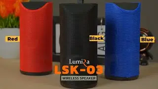 LUMIRA LSK-03 WIRELESS SPEAKER ลำโพงบลูทูธ พกพาสะดวก ใช้งานง่าย