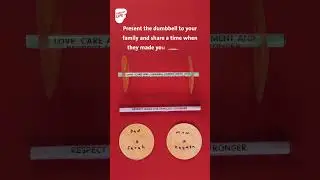 Create a Family Dumbbell ❚·══·❚ | National Family Week 2023