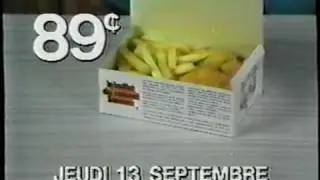 Publicité Québec Poulet Frit Kentucky (Publicité Québec)