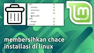 membersihkan sampah di linux mint