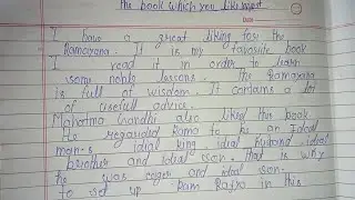 the book which you like most