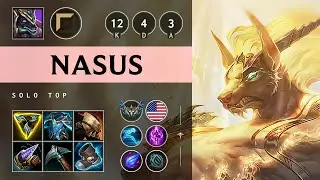 Nasus Top vs Jayce: Unstoppable - NA Challenger Patch 14.17