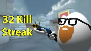 32 Kill Streak! | Shell Shockers