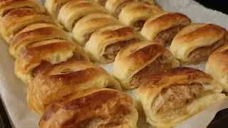 Easy vegan sausage rolls | Richmond meat-free sausages | Really Simple Recipes