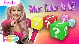 Learn The Colours Red, Blue & Green | English Karaoke for Kids | Planet Pop 