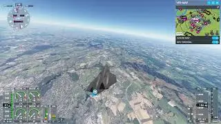 MSFS 2020 Darkstar from London to Prague