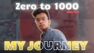 How To Achieve 1000 Subscribers - My Journey!(Storytime)
