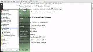 SAP BW BI Online Training- Garudatrainings