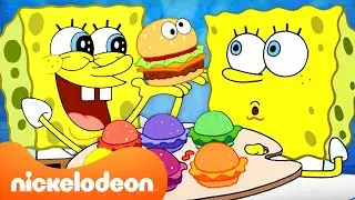 SpongeBob & TMNT | 120 MENIT Krabby Patty | Nickelodeon Bahasa