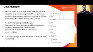 What's New with UiPath Studio - 22.10 with Jobin Joy, Rahul Unnikrishnan & Palaniyappan P