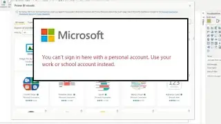 How to make a free work email for Power BI