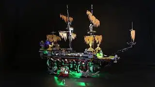 BriksMax Light Kit For Lego Pirates of The Caribbean Silent Mary 71042