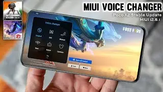 New update pocox2 voice changer opsition is here MIUI 12.5.1 