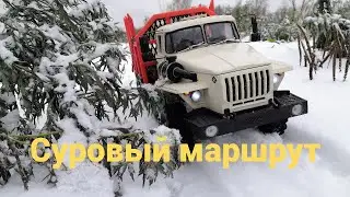 ✅ RC Урал 4320. Первый снег.