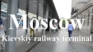 Kievskiy railway terminal in Moscow