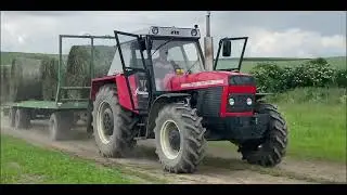 Zetor 16145 / Original sound , Zvuk motora / Zvoz balikov
